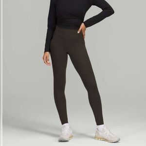 Lululemon Base Pace High-Rise Running Tight Women Green Athletic 4 Activewear